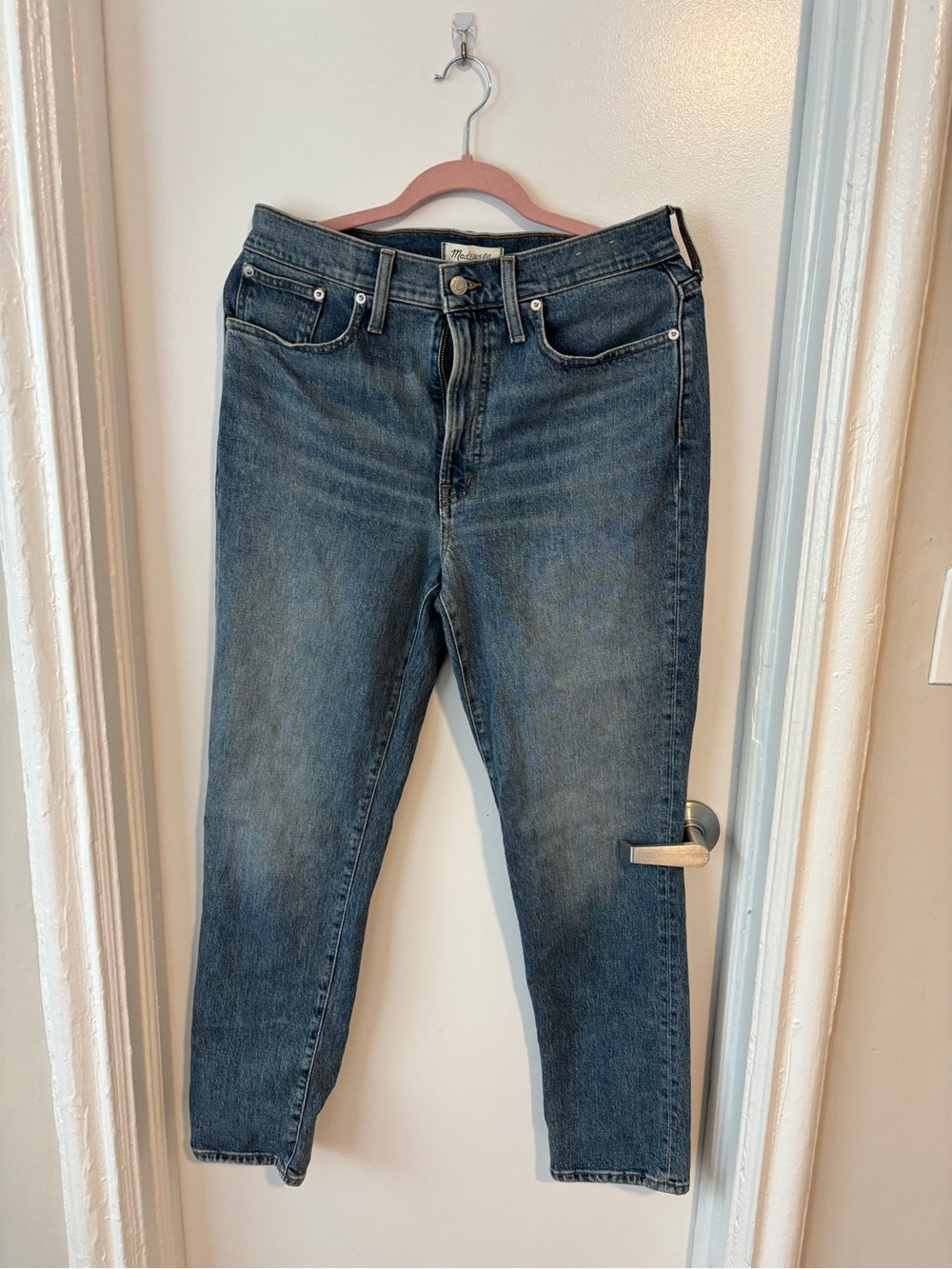 Madewell Women's Midwash Ankle Straight Jeans